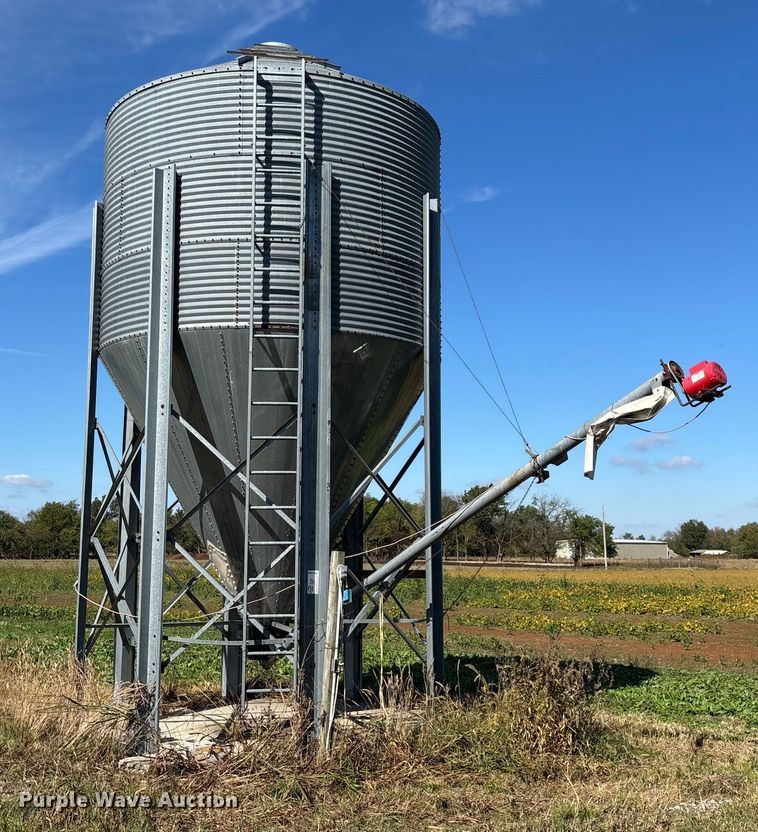 MFS hopper bottom grain bin - ED2326