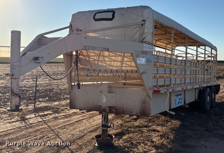 1997 Gooseneck A7A1 livestock trailer - EF6171