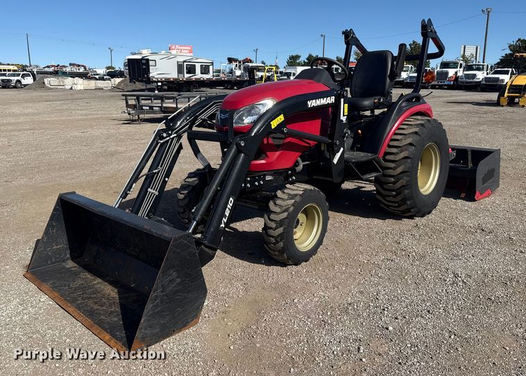 2020 Yanmar SA24 MFWD tractor - EG1725