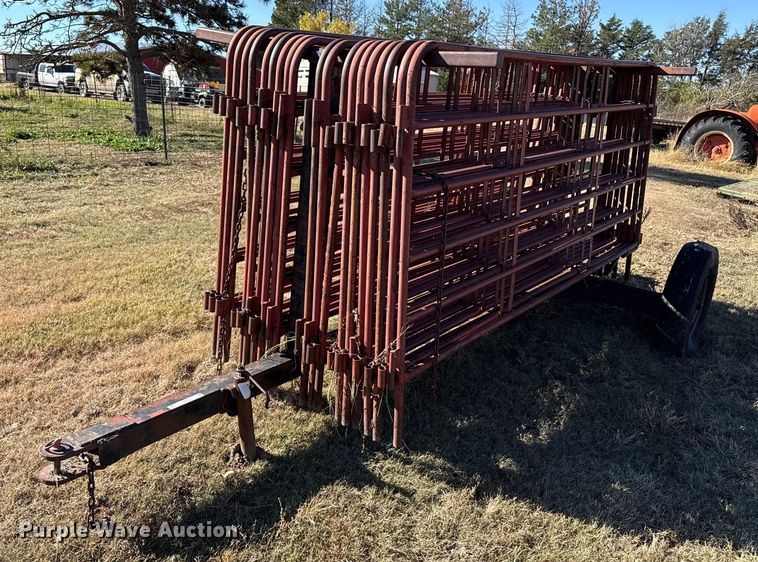 Shop built panel trailer  - EP0877