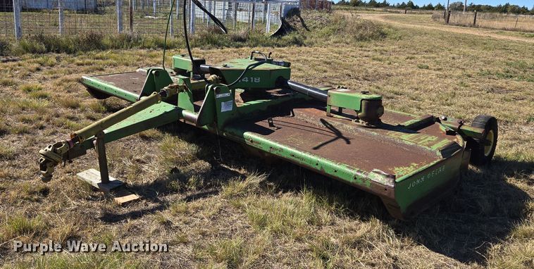 John Deere 1418 rotary mower - ET5234
