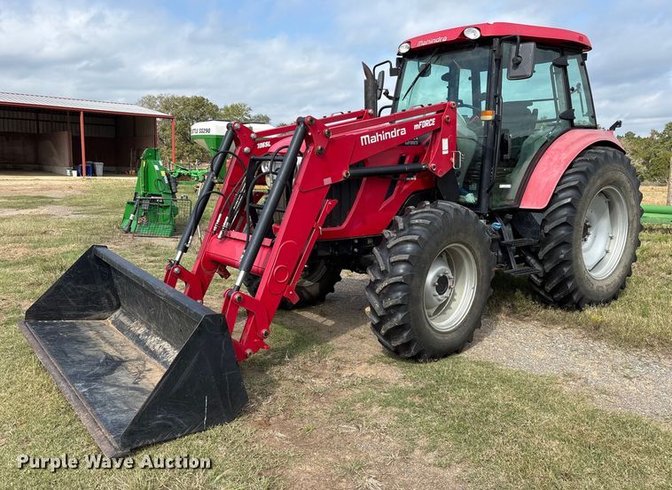 2015 Mahindra 105S MFWD tractor - ET7193