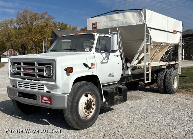 1988 GMC C7 fertilizer delivery truck - EV3248