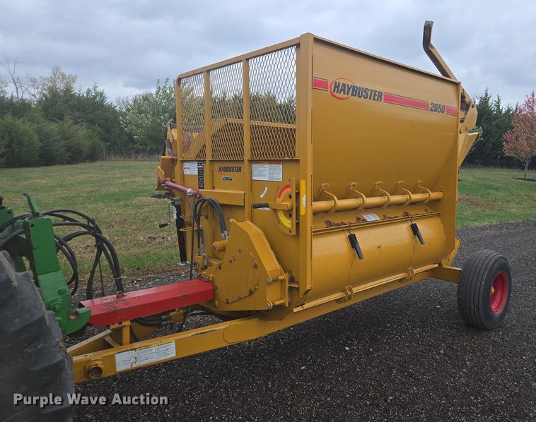 Haybuster 2650 bale processor - EV5447