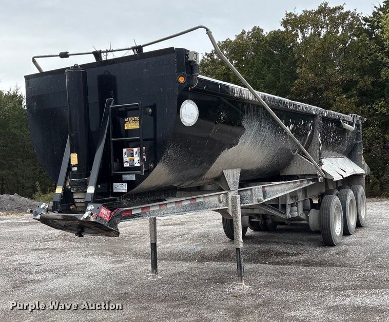 2023 Construction Trailer Specialist HRD 31 QF TRI end dump trailer - DJ7923