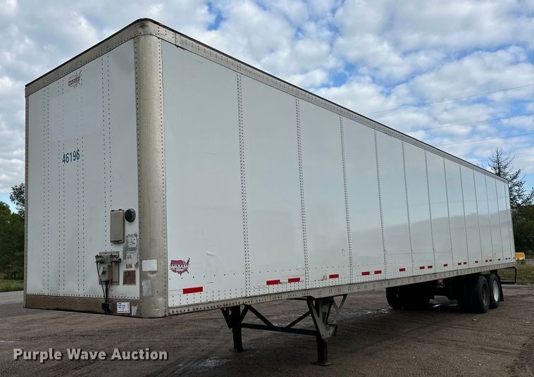 2016 Wabash dry van trailer - DP8867