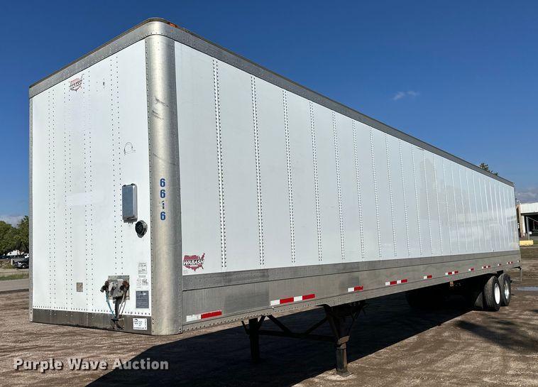 2013 Wabash DVHDHPC dry van trailer - DP8875