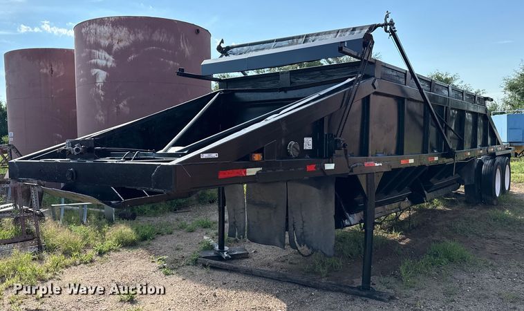 1982 RANC bottom dump trailer - DZ8874