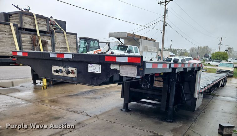 2017 Transcraft drop deck equipment trailer - EB8419