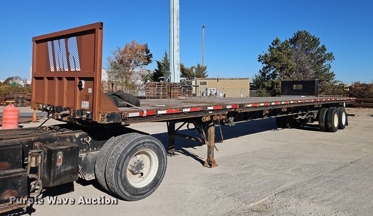 2013 Dorsey extendable flatbed trailer - EB8453