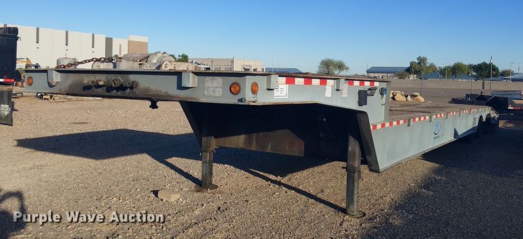 2006 Trail-Eze drop deck equipment trailer - EC1274