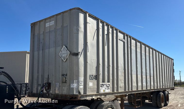 1973 Fruehauf dry van trailer - ED2347