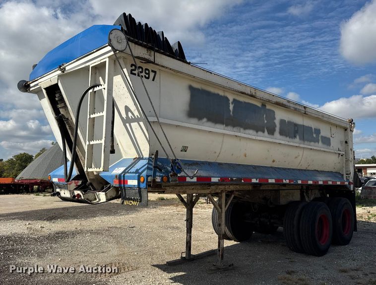 1999 Hilbilt end dump trailer - EF2232