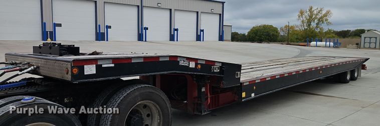 2001 Talbert Talbert tilt deck equipment trailer - EO4755