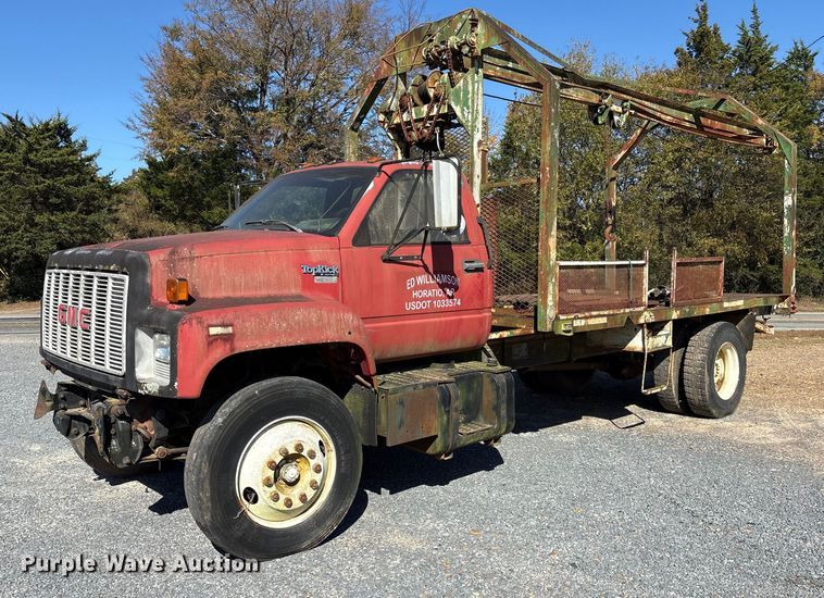 1994 GMC C7 crane truck - ET7295
