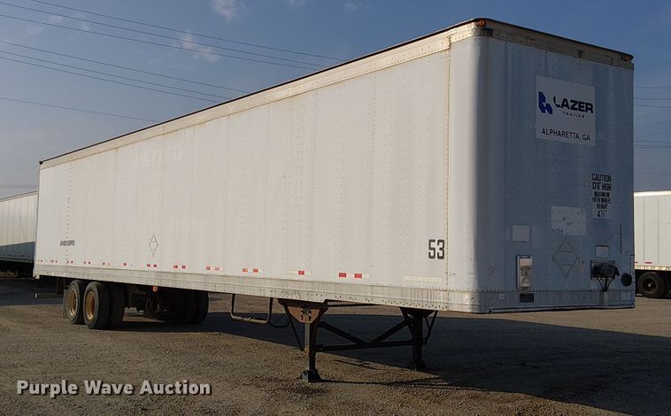 2000 Pines 7411TP-SA dry van trailer - FK0646