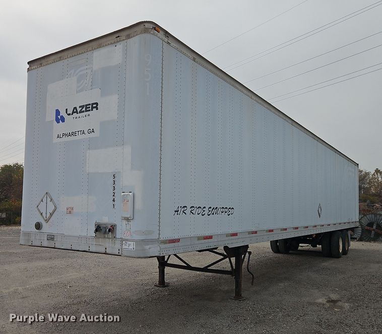 2001 Trailmobile dry van trailer - FK0654