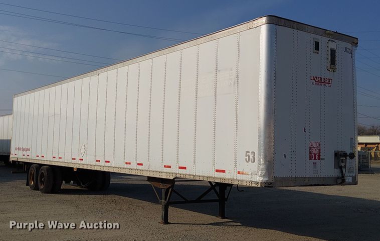 2008 Wabash DVCVHPC dry van trailer - FK0655