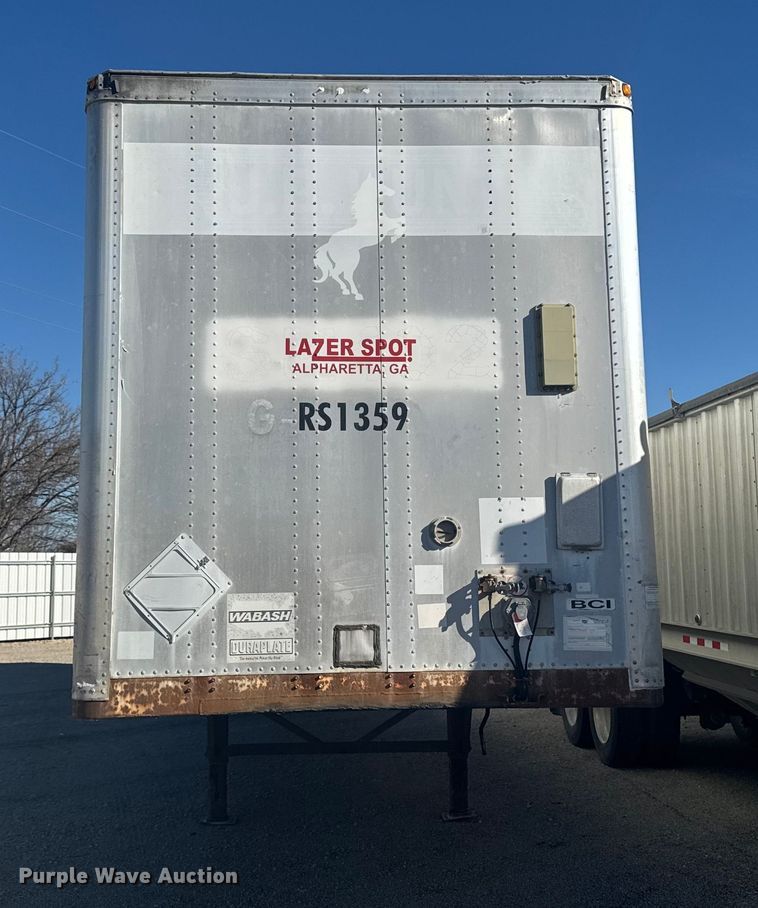 2000 Wabash DVCVHPC dry van trailer - YA1516