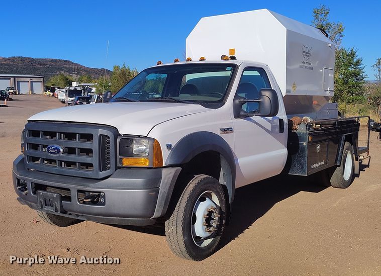 2006 Ford F450 Super Duty XL sewer rodder truck - BI9773