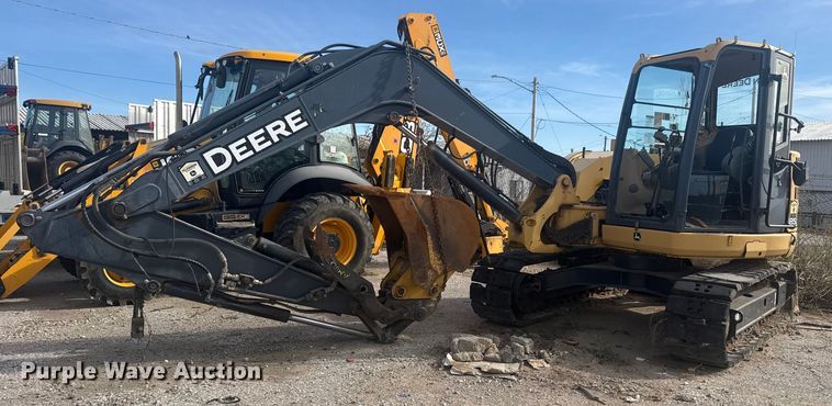 2013 John Deere 85D mini excavator - DQ4124