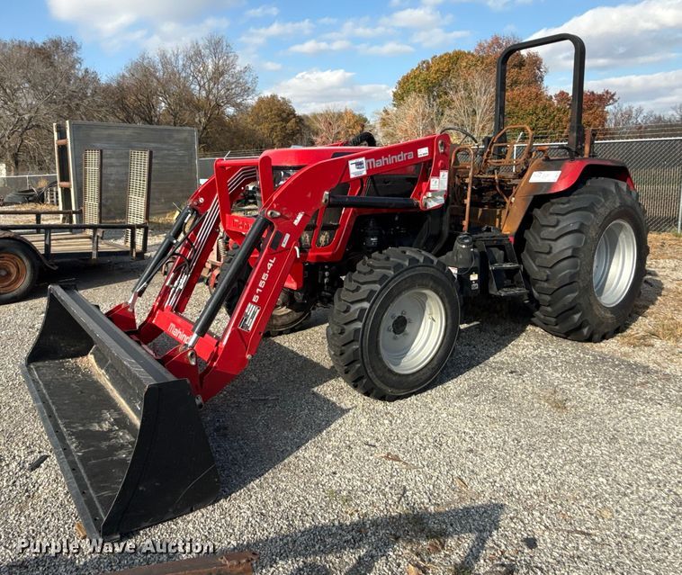 Mahindra 5155 MFWD tractor - DQ4145