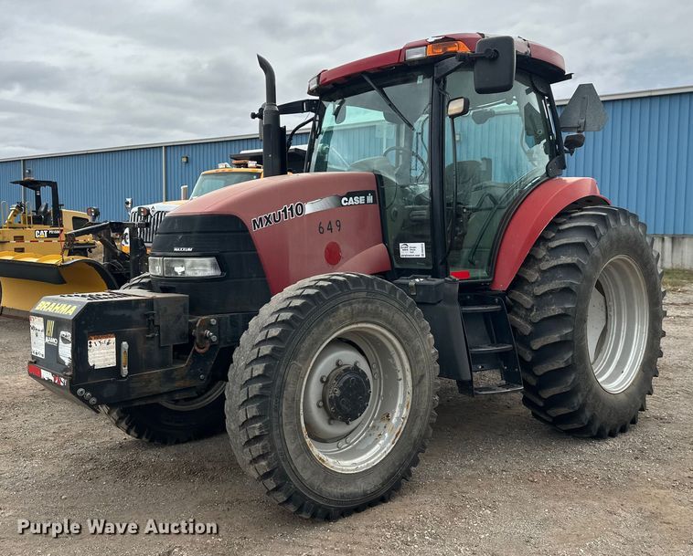 Case Maxxum MXU110 MFWD tractor - DW4372