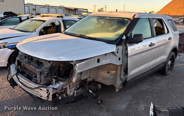 2018 Ford Explorer Police Interceptor SUV - EA7674