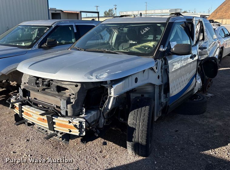 2018 Ford Explorer Police Interceptor SUV - EA7681