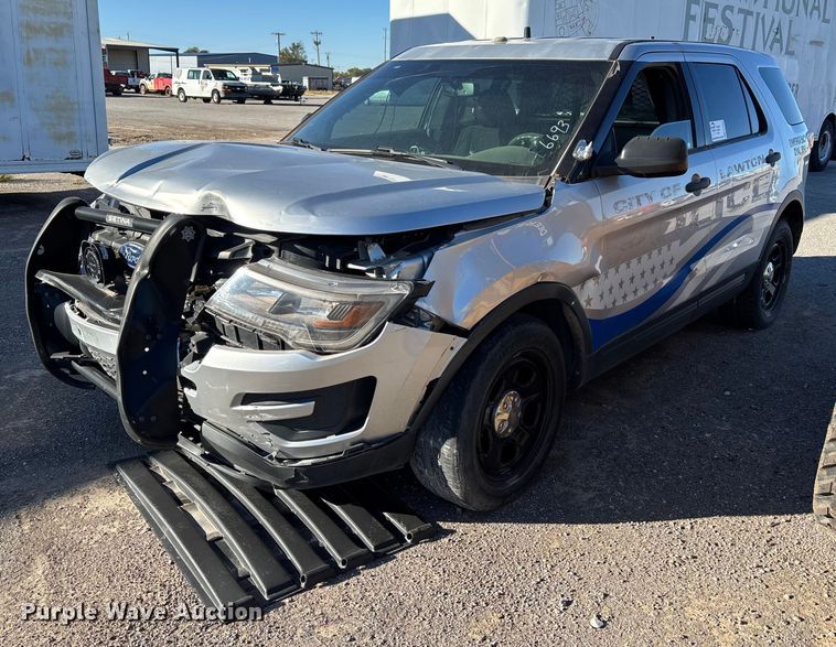 2018 Ford Explorer Police Interceptor SUV - EA7693