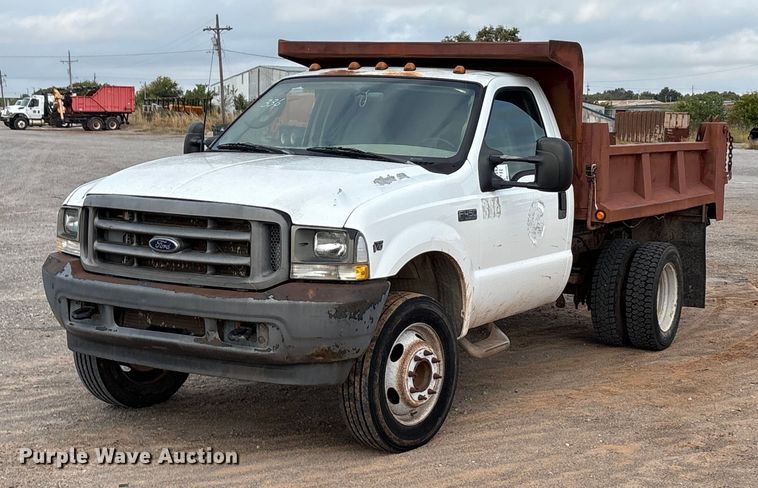 2003 Ford F450 Super Duty dump truck - EA7695
