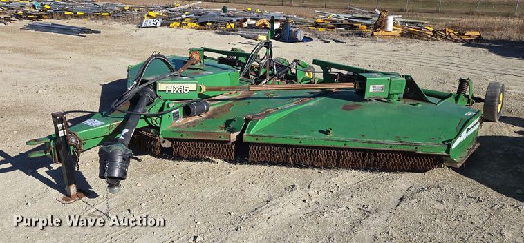 John Deere HX15 Mower, Cutter, Shredder For Sale | Purple Wave Auction