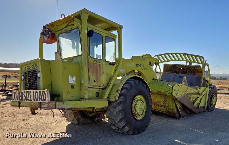 1974 Terex TS-14B conventional scraper  - EB1178