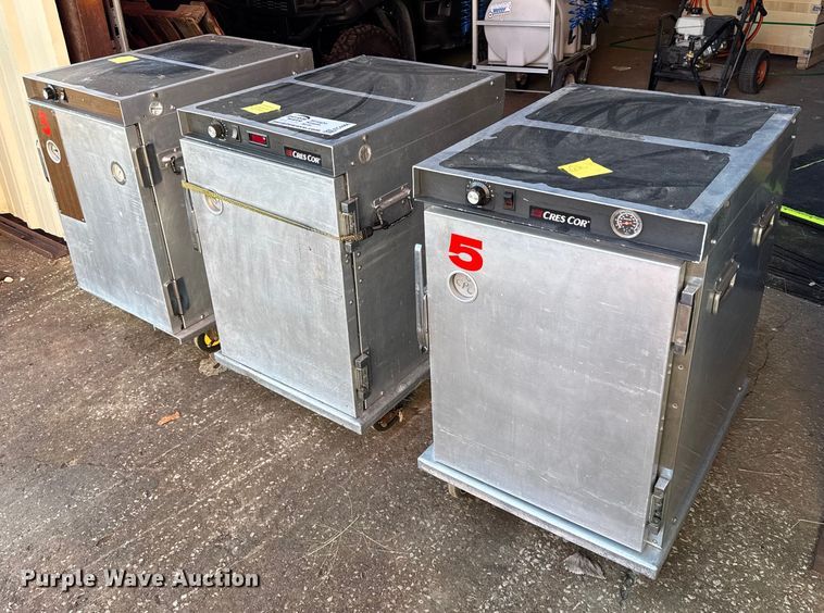 (3) Cres Cor food warmers - EC4466