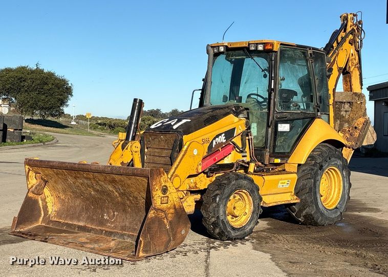 2009 Caterpillar 420E backhoe - EC8155