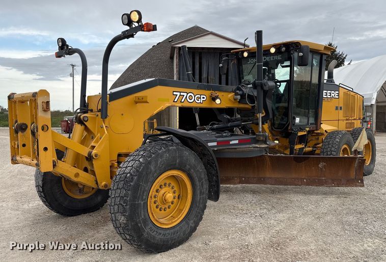 2012 John Deere 770GP motor grader - ED1488