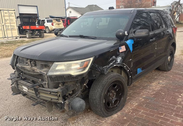 2016 Ford Explorer Police Interceptor SUV - EG8297
