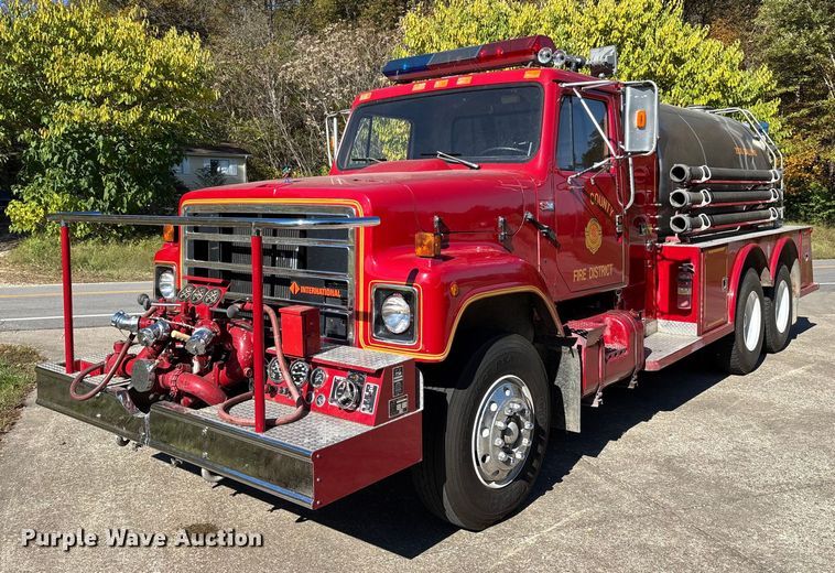 1988 International F2554 pumper fire truck - EJ7706