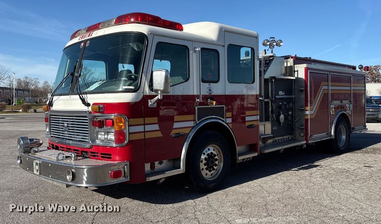 2007 American LaFrance Metropolitan pumper fire truck - EM6166