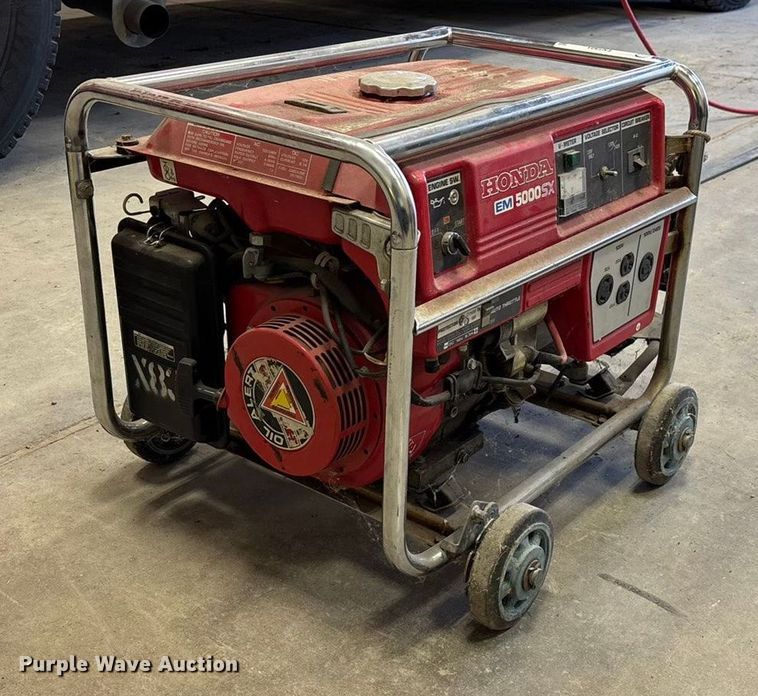 Honda EM5000SX generator - EN5801