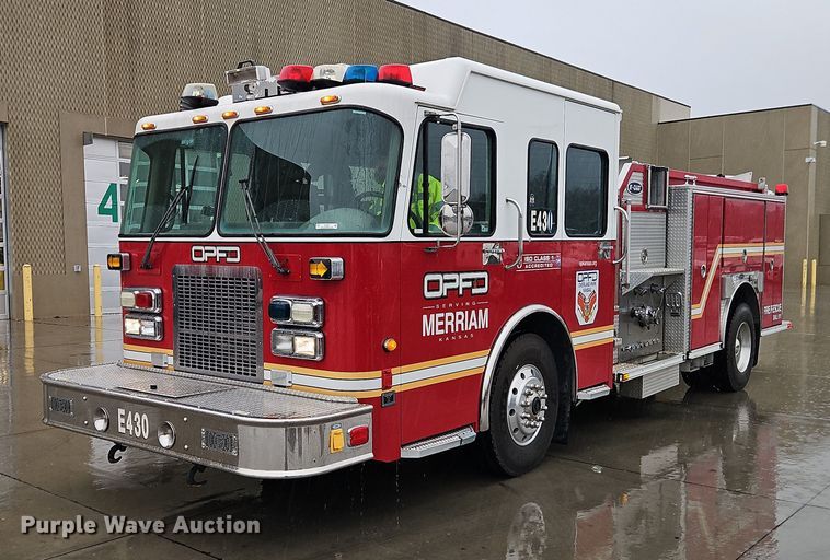 2001 Spartan Advantage pumper fire truck - EO4857
