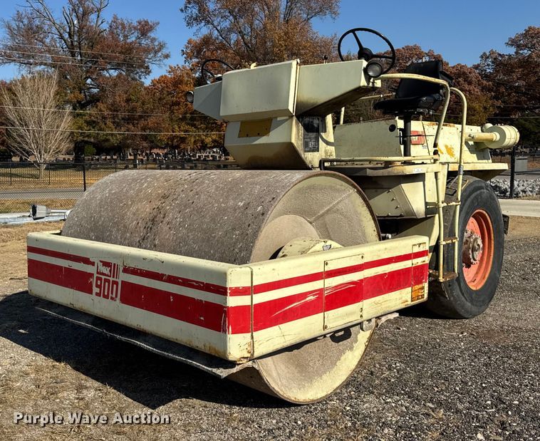 REX SP900 single drum vibratory roller - ER0274