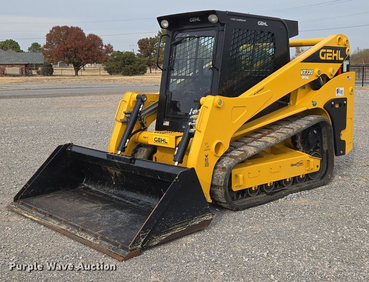Gehl Tracked Skid Steer Loader For Sale | Purple Wave Auction