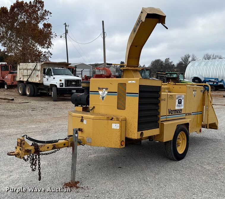 2001 Vermeer BC1800A wood chipper - EU5411