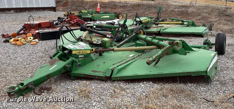 John Deere CX15 batwing rotary mower - EU5413