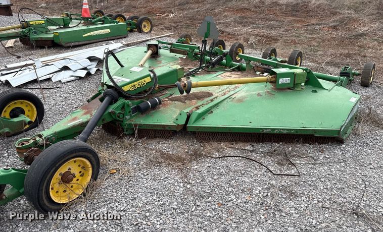 John Deere CX15 batwing rotary mower - EU5414