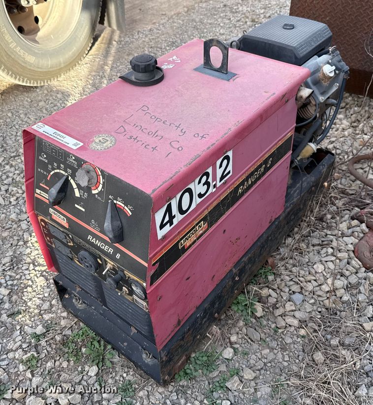 Lincoln Electric Ranger 8 welder/generator - EU5454