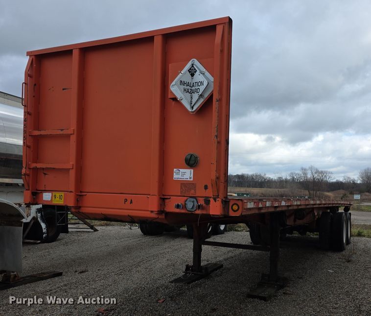 2001 Wabash flatbed trailer - FI0670