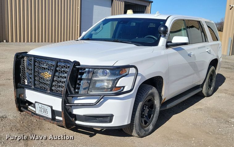 2015 Chevrolet Tahoe Police SUV - NO9775