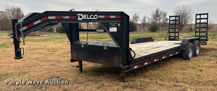 2021 Delco C824R72EK equipment trailer - DK0219